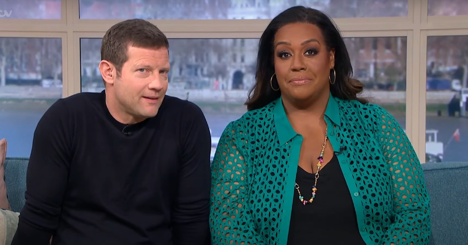 Dermot O'Leary and Alison Hammond on This Morning 