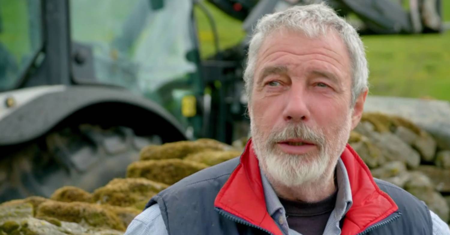 Clive Owen on his farm