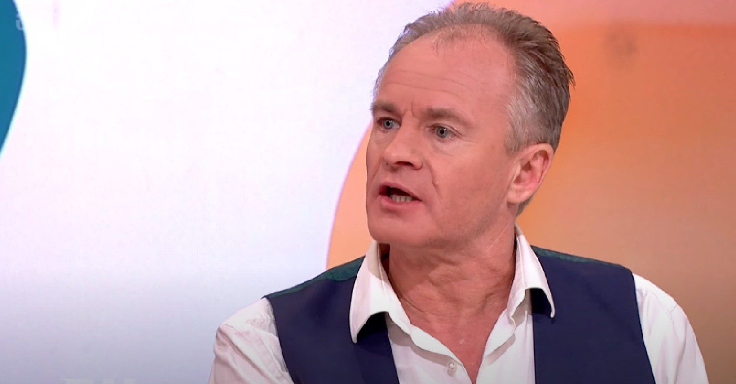 Bobby Davro speaking on Loose Women