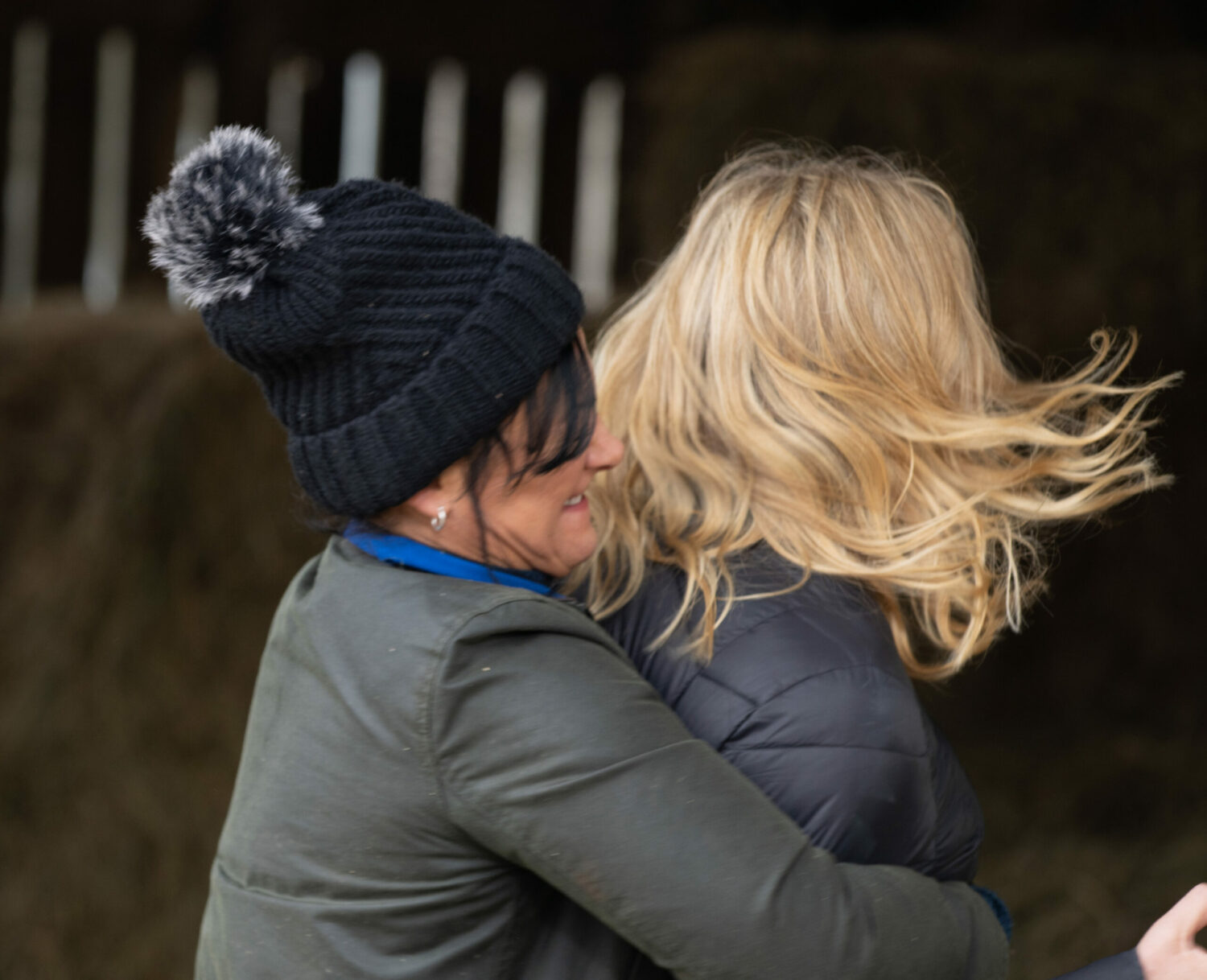 Emmerdale's Moira and Charity are fighting in the barn