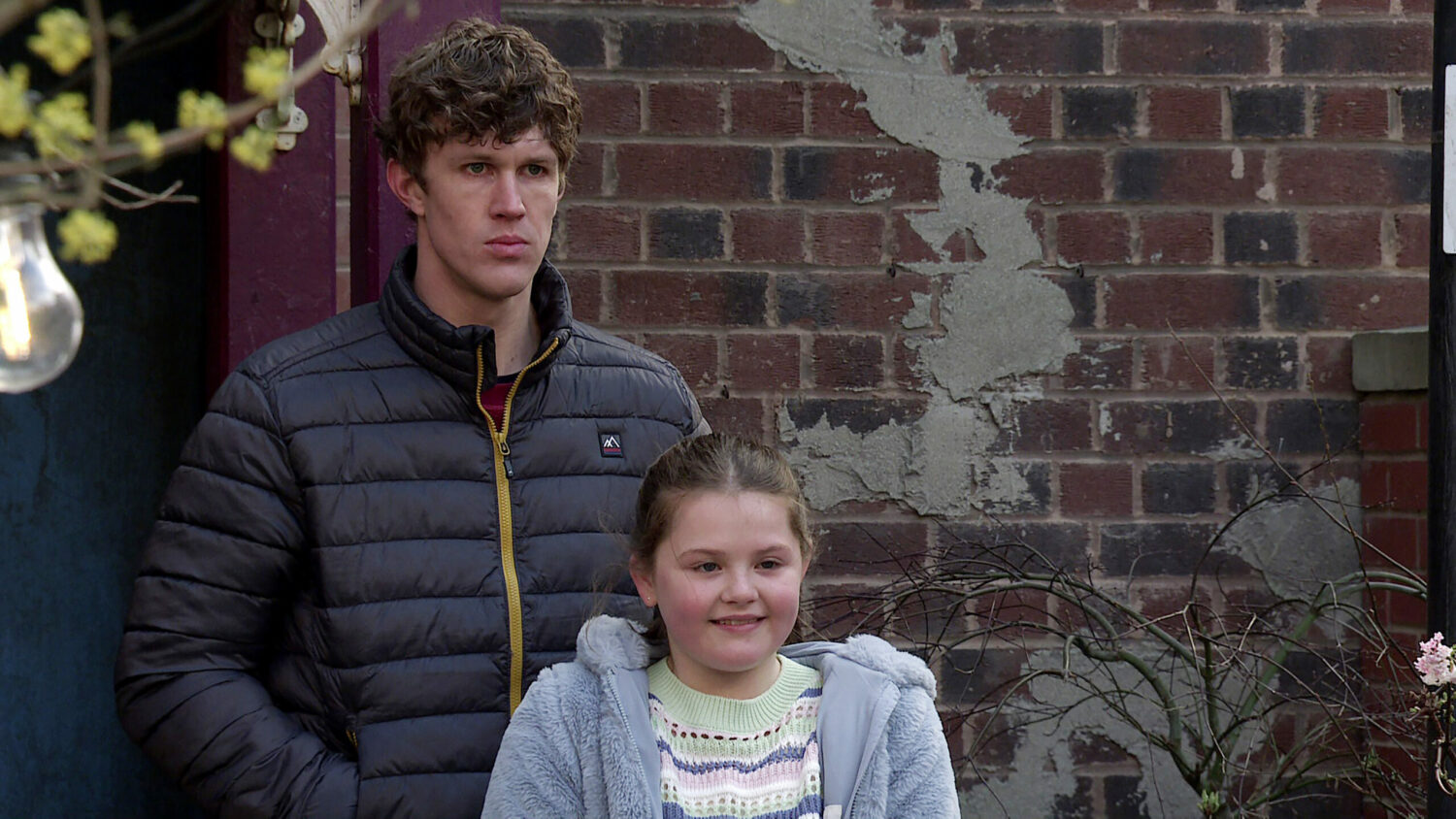 Coronation Street: Jackson looks annoyed as Miley smiles