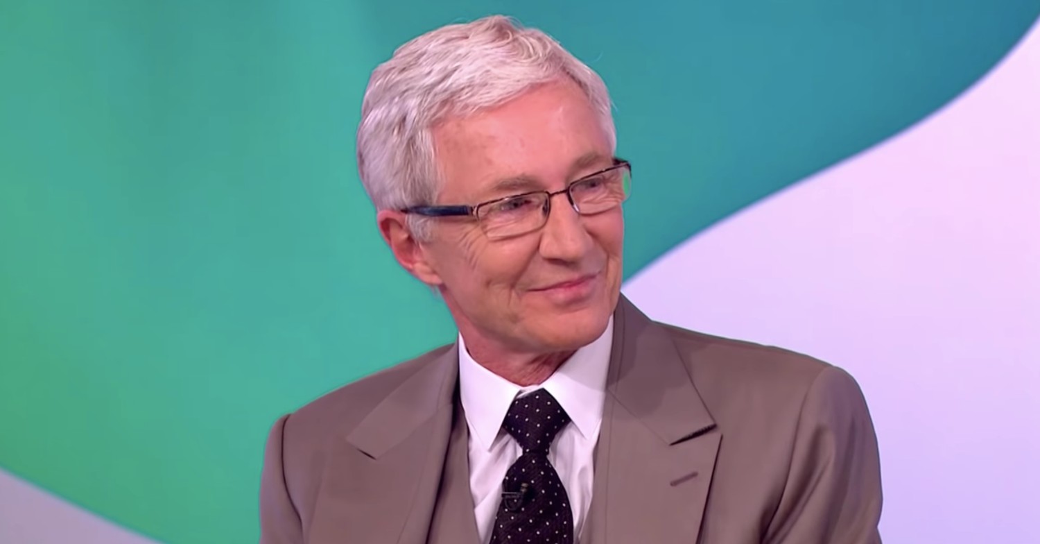 Paul O'Grady smiling on Loose Women