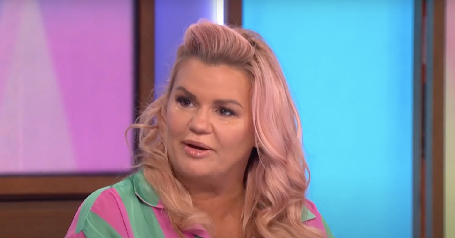 Kerry Katona in tears on Loose Women