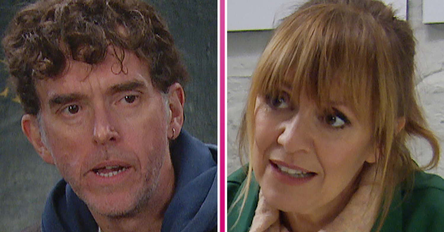 Emmerdale's Marlon and Rhona