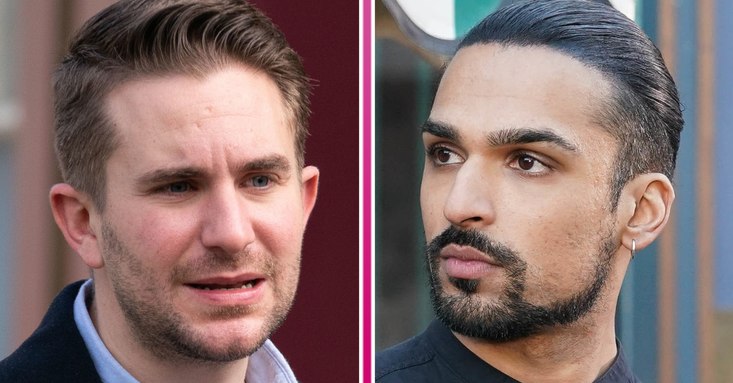 EastEnders' Callum and Ravi