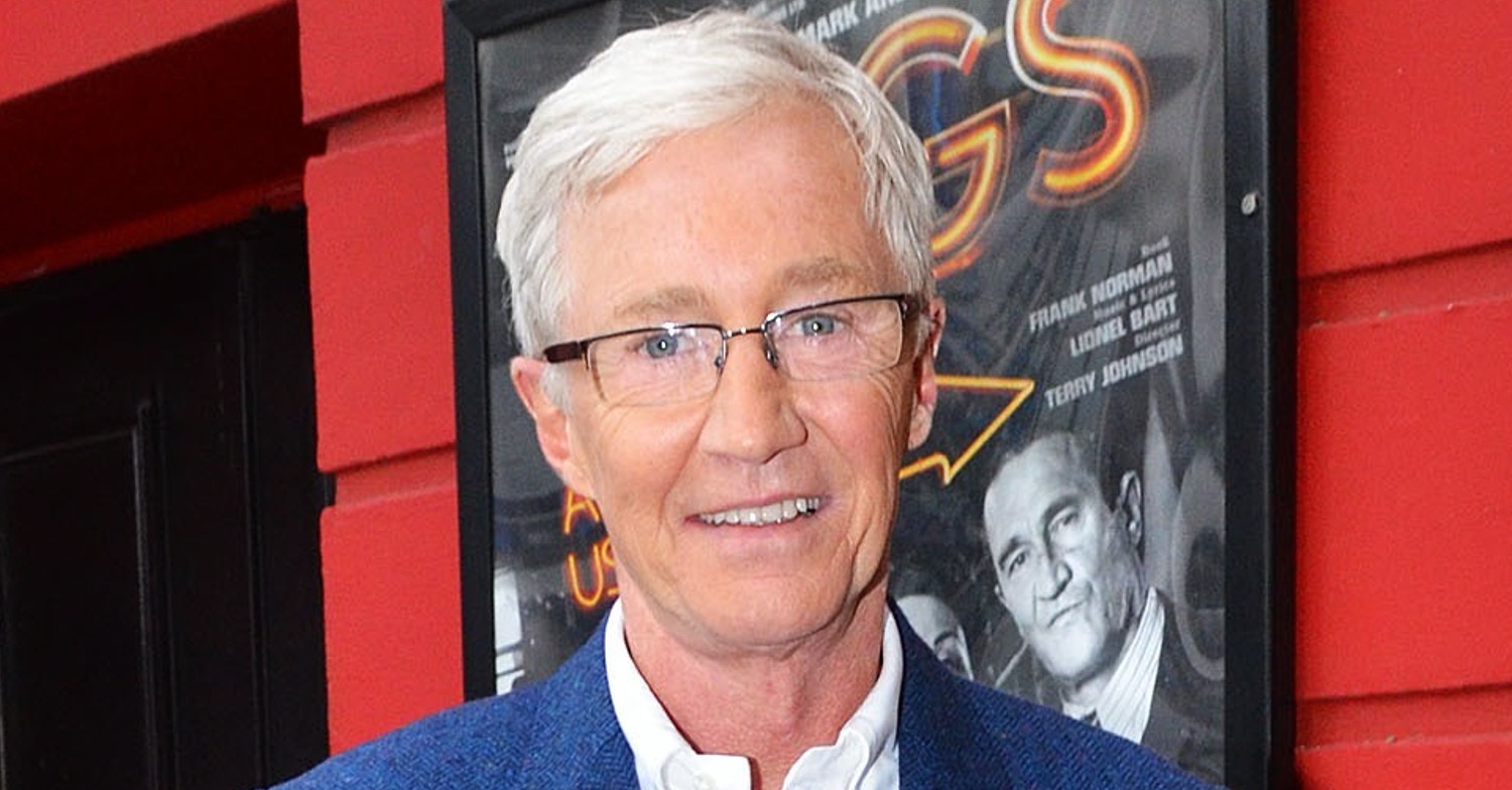 Paul O'Grady smiling at an event