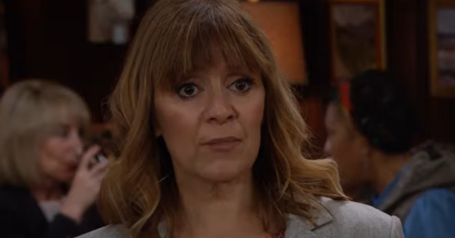 Emmerdale's Rhona is shocked