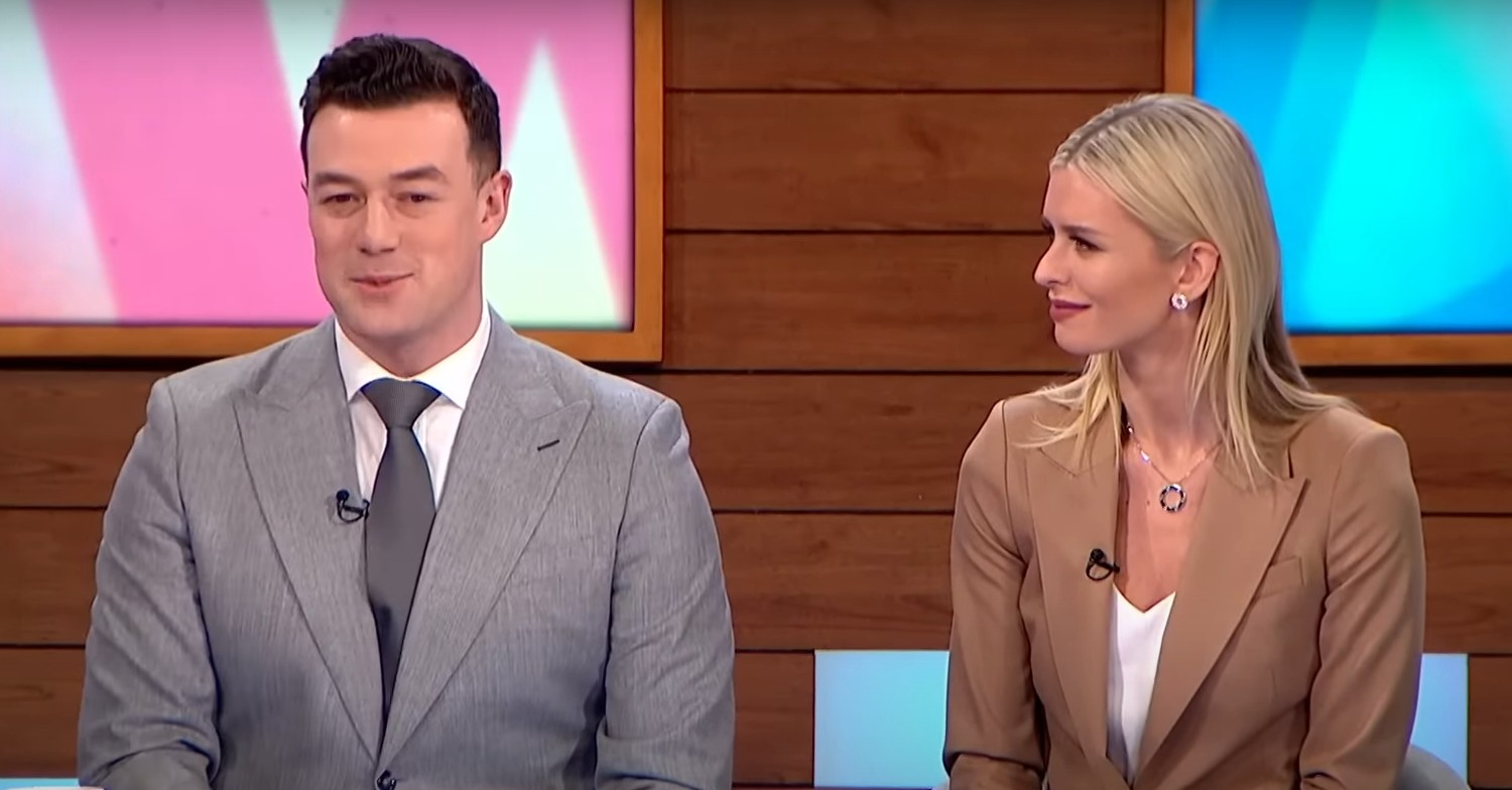 Kai and Nadiya smiling on Loose Women