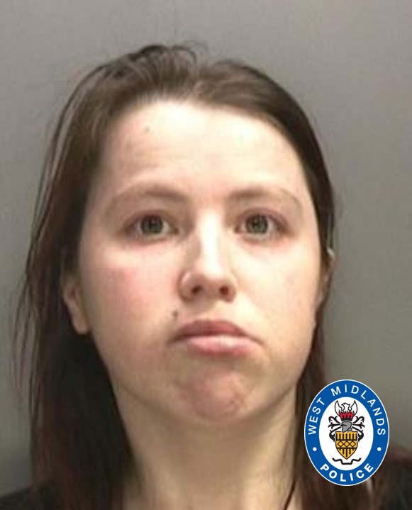 Mugshot of woman convicted in Operation Satchel in Walsall