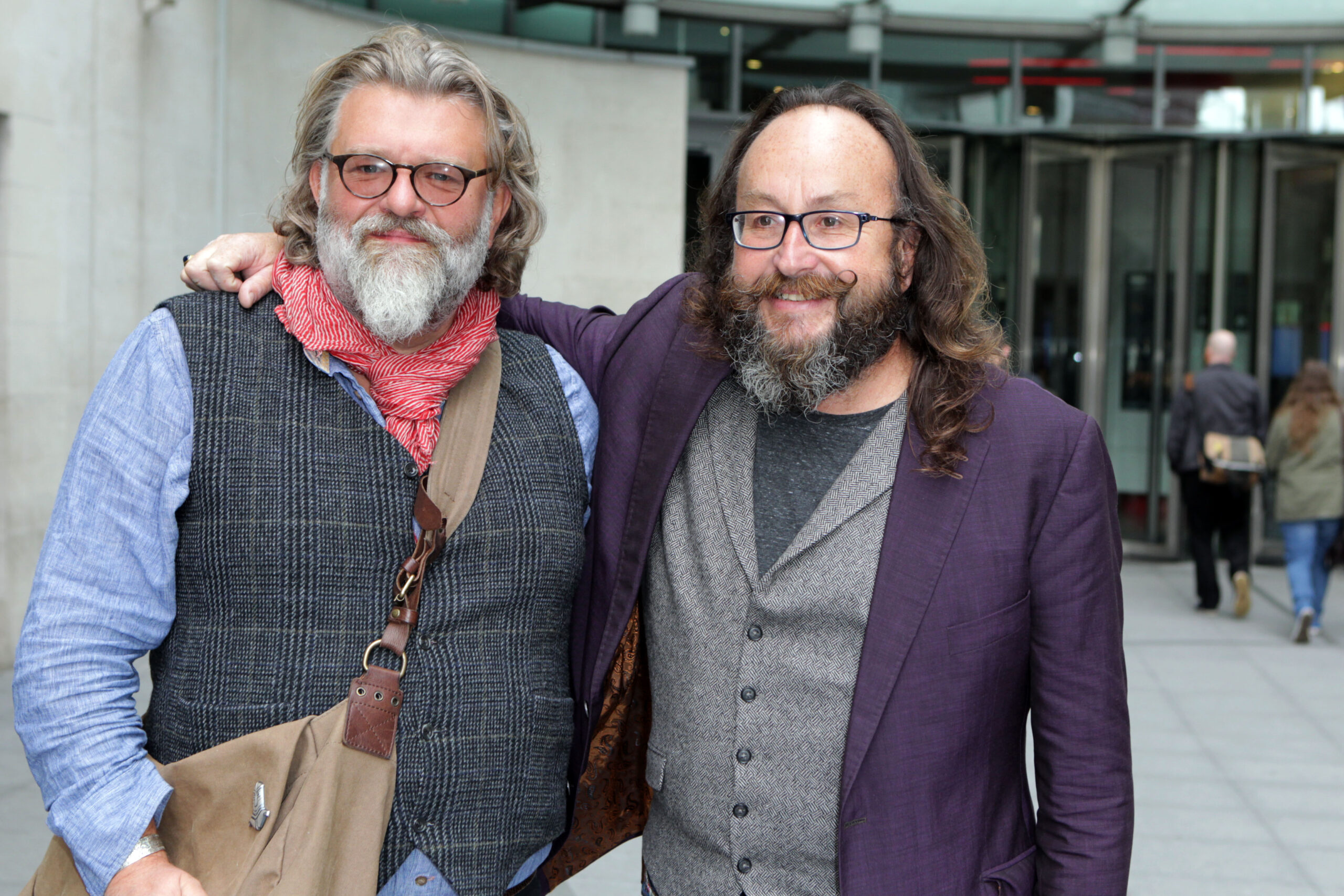 Si King and Dave Myers smiling