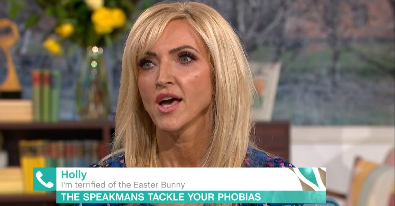 Eve Speakman on This Morning today