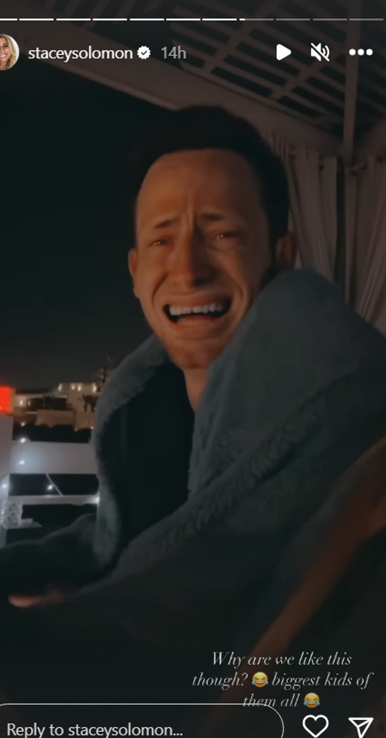 Joe Swash crying