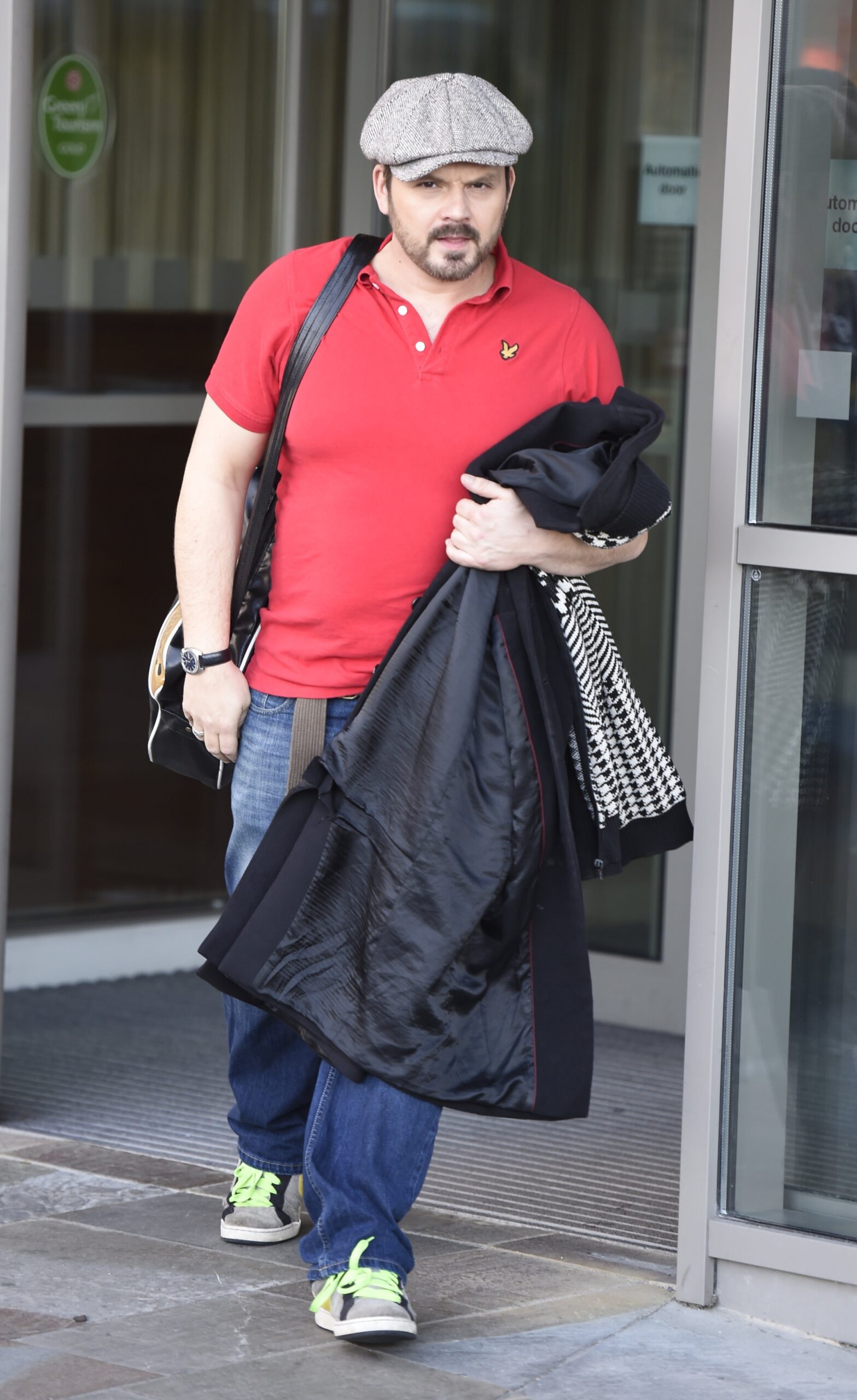 Paul Cattermole from S Club 7 smiling