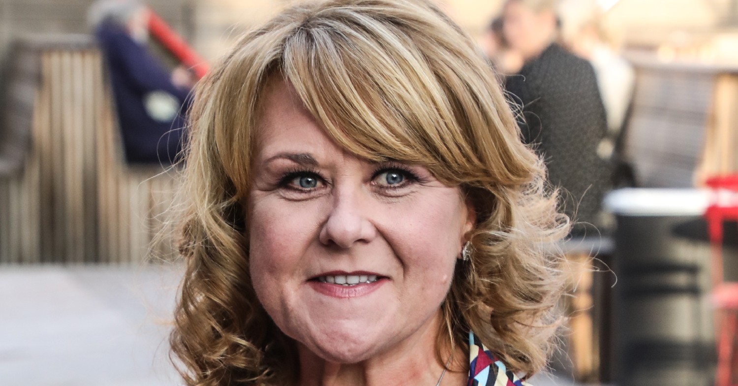 Coronation Street star Wendi Peters at event