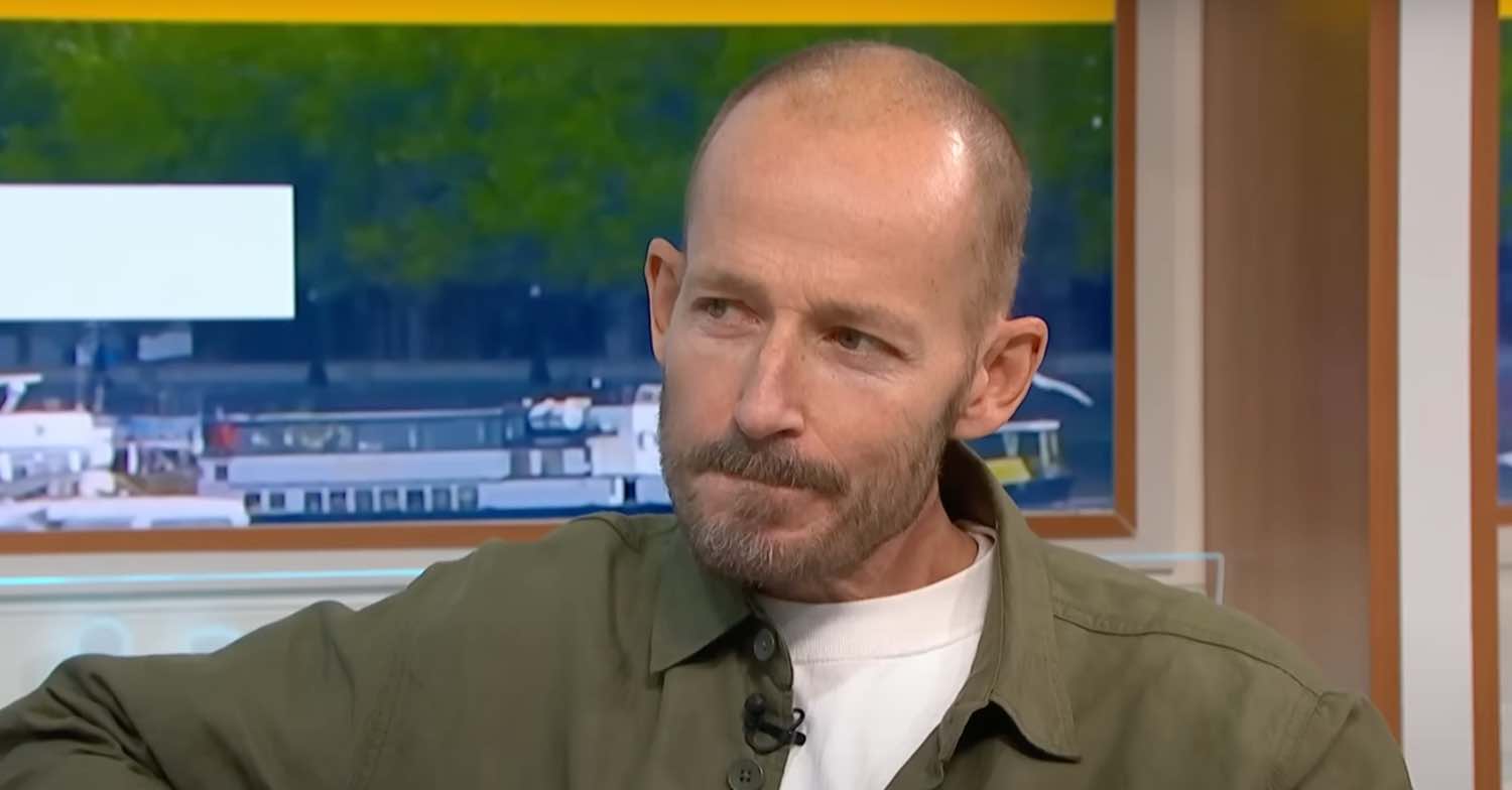 Jonnie Irwin talking on GMB