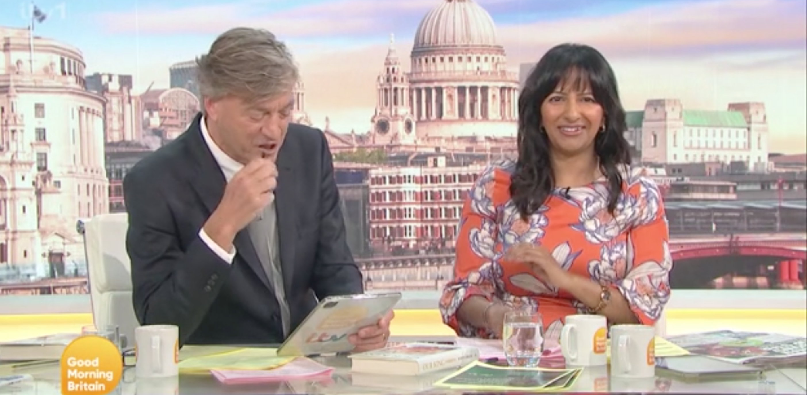 Ranvir Singh and Richard Madeley on GMB