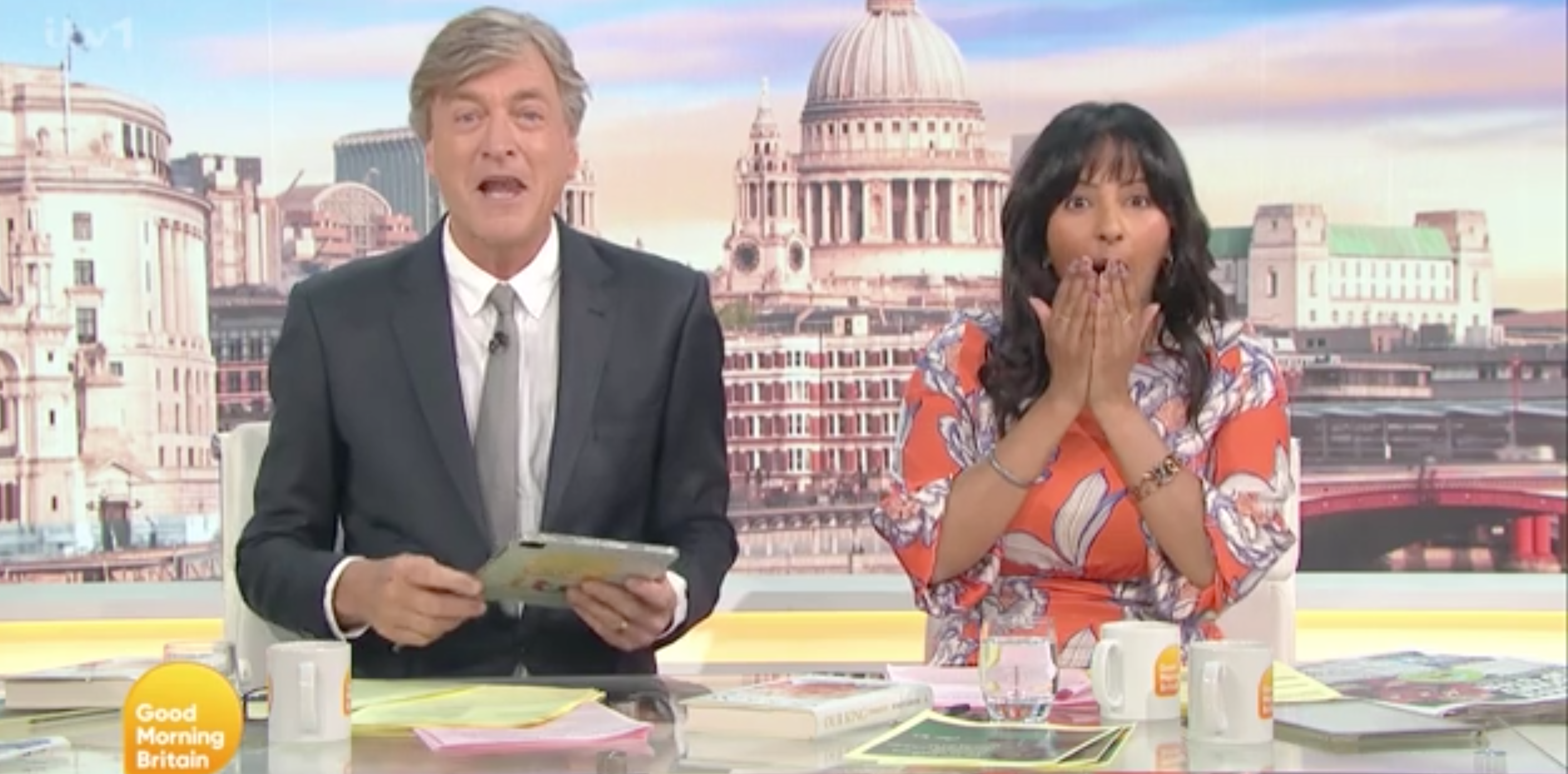 Ranvir Singh and Richard Madeley on GMB