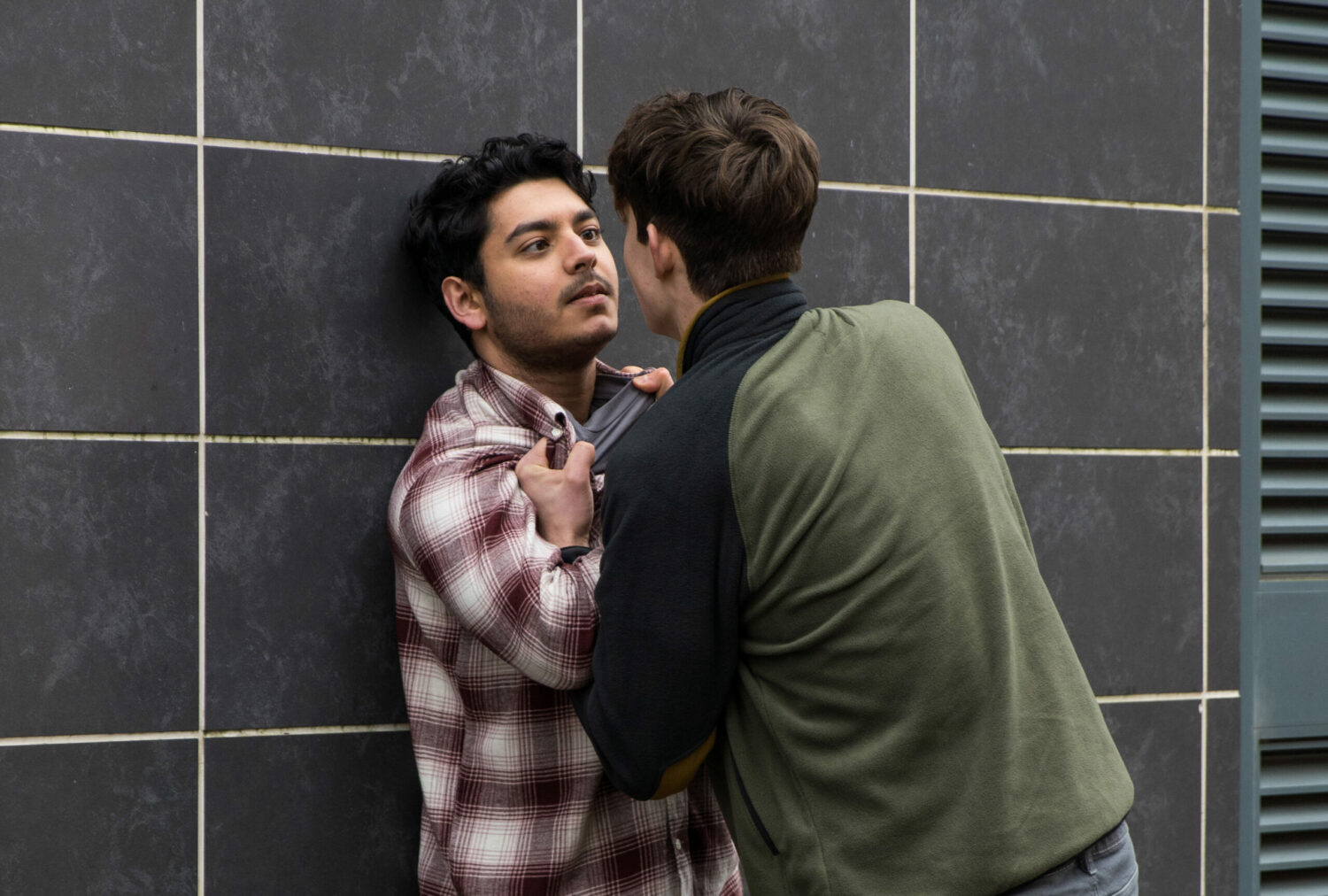 Coronation Street's Aadi and Aaron are fighting in the Street