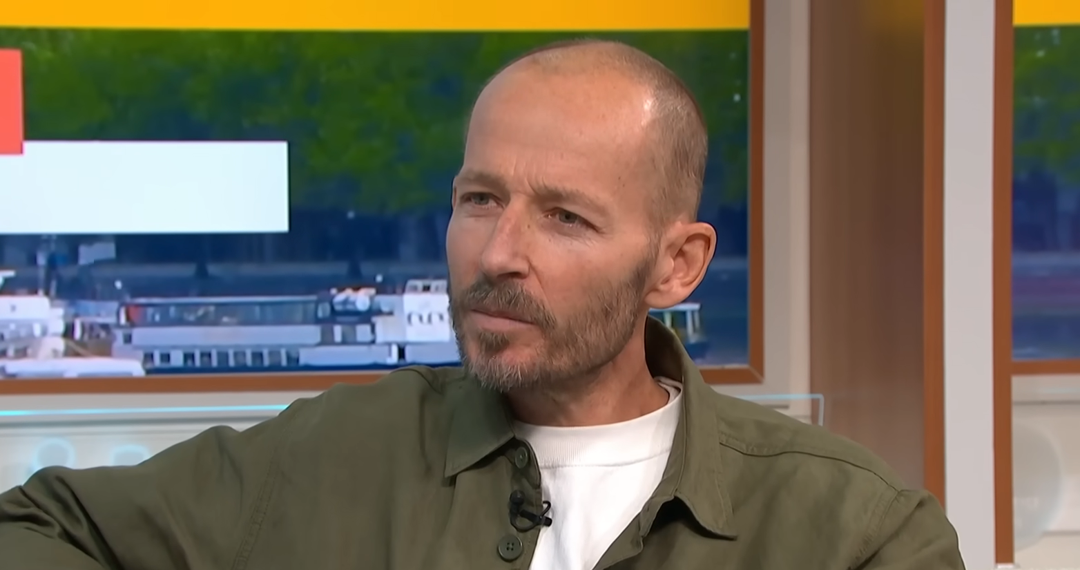 Jonnie Irwin smiles on Good Morning Britain