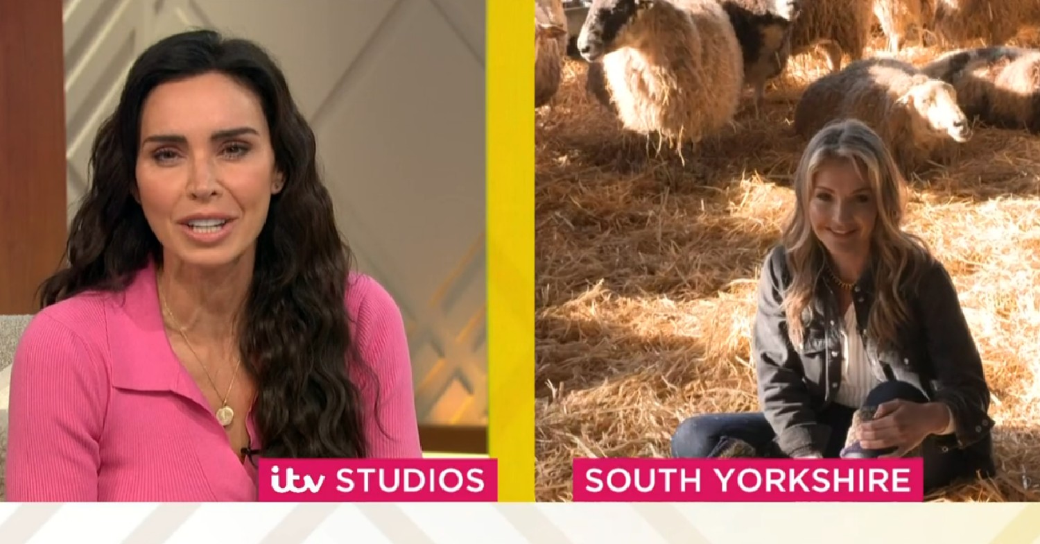 Helen Skelton on Lorraine speaking to Christine Lampard