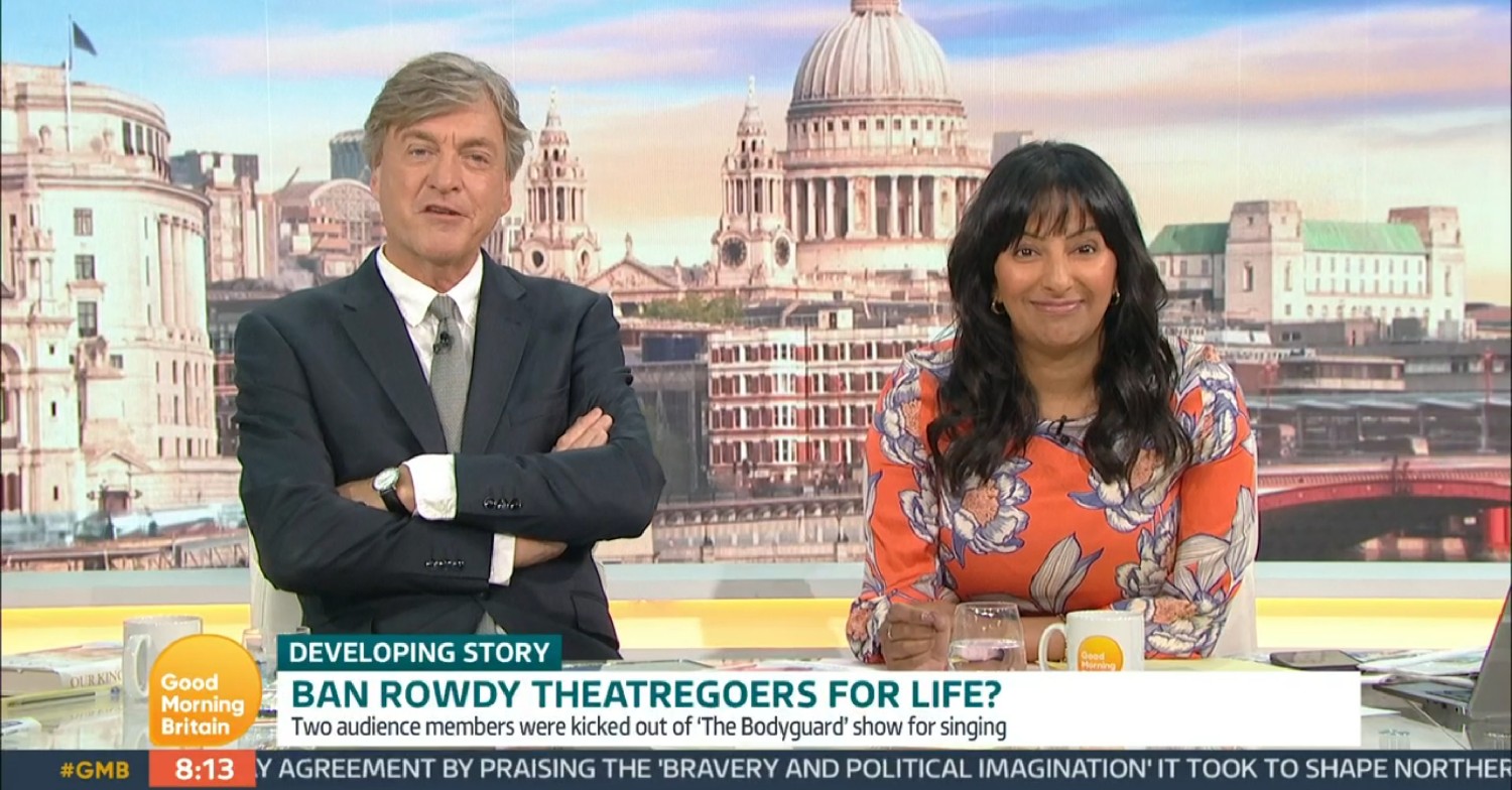 Richard Madeley and Ranvir Singh on GMB