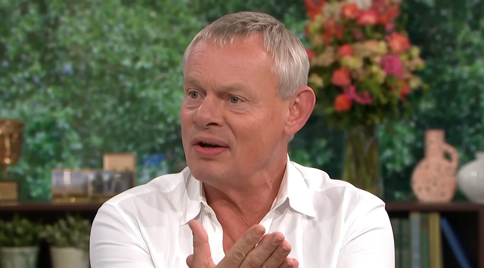 Martin Clunes speaks on This Morning