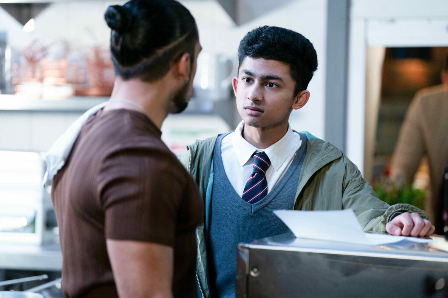EastEnders' Nugget is talking to Ravi