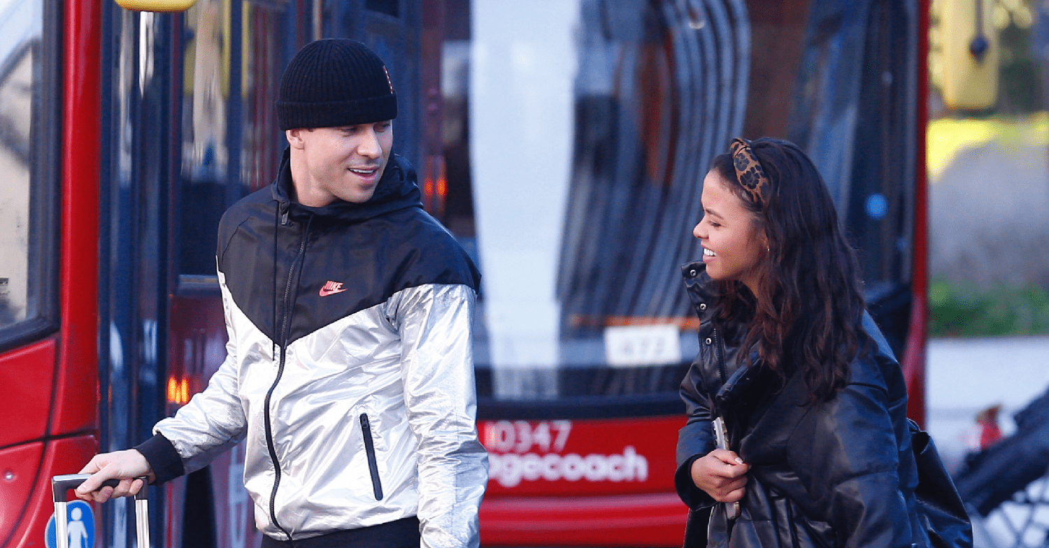 Joey Essex and Vanessa Bauer start training for Dancing On Ice