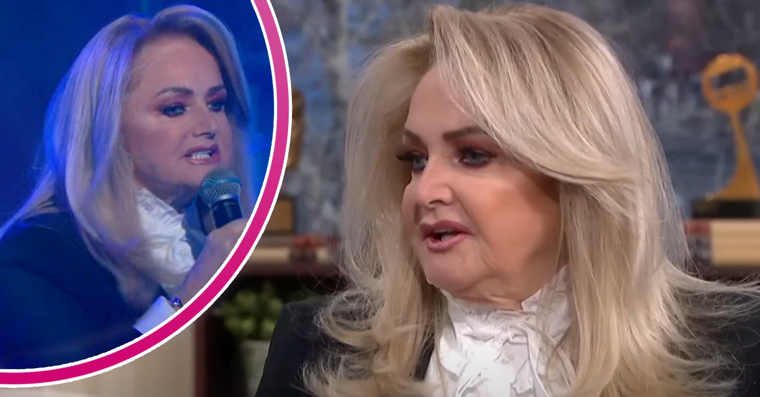 Bonnie Tyler singing and talking on This Morning