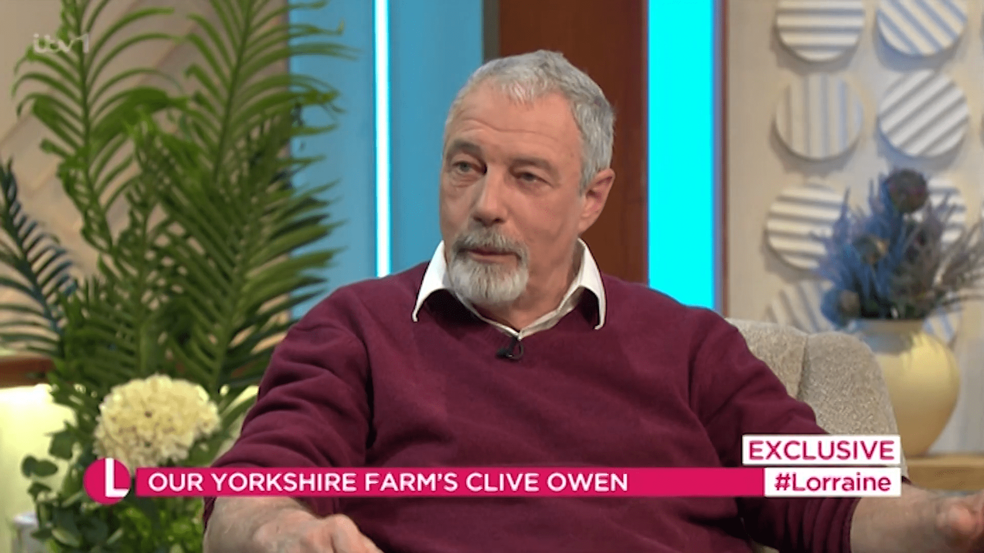 Clive Owen speaks on Lorraine