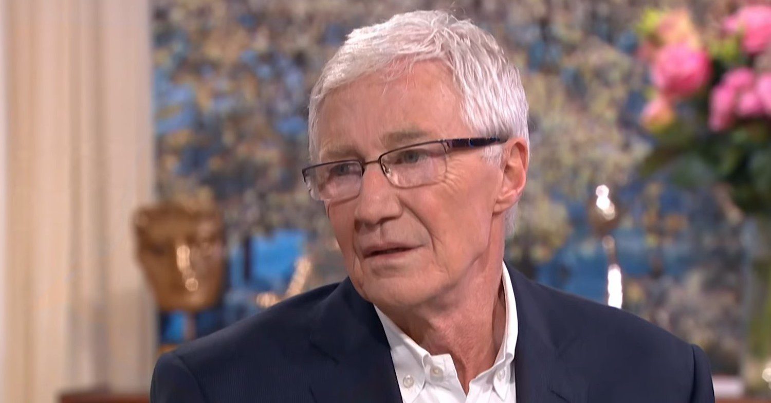 Paul O'Grady looks serious