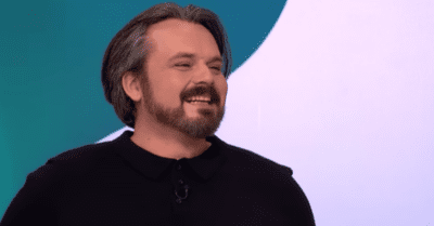 Paul Cattermole smiling on Loose Women