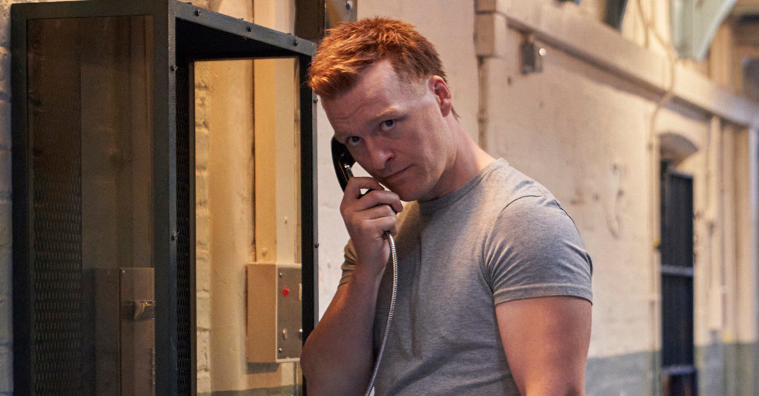 Matt Stokoe as Raoul Moat in the ITV drama 