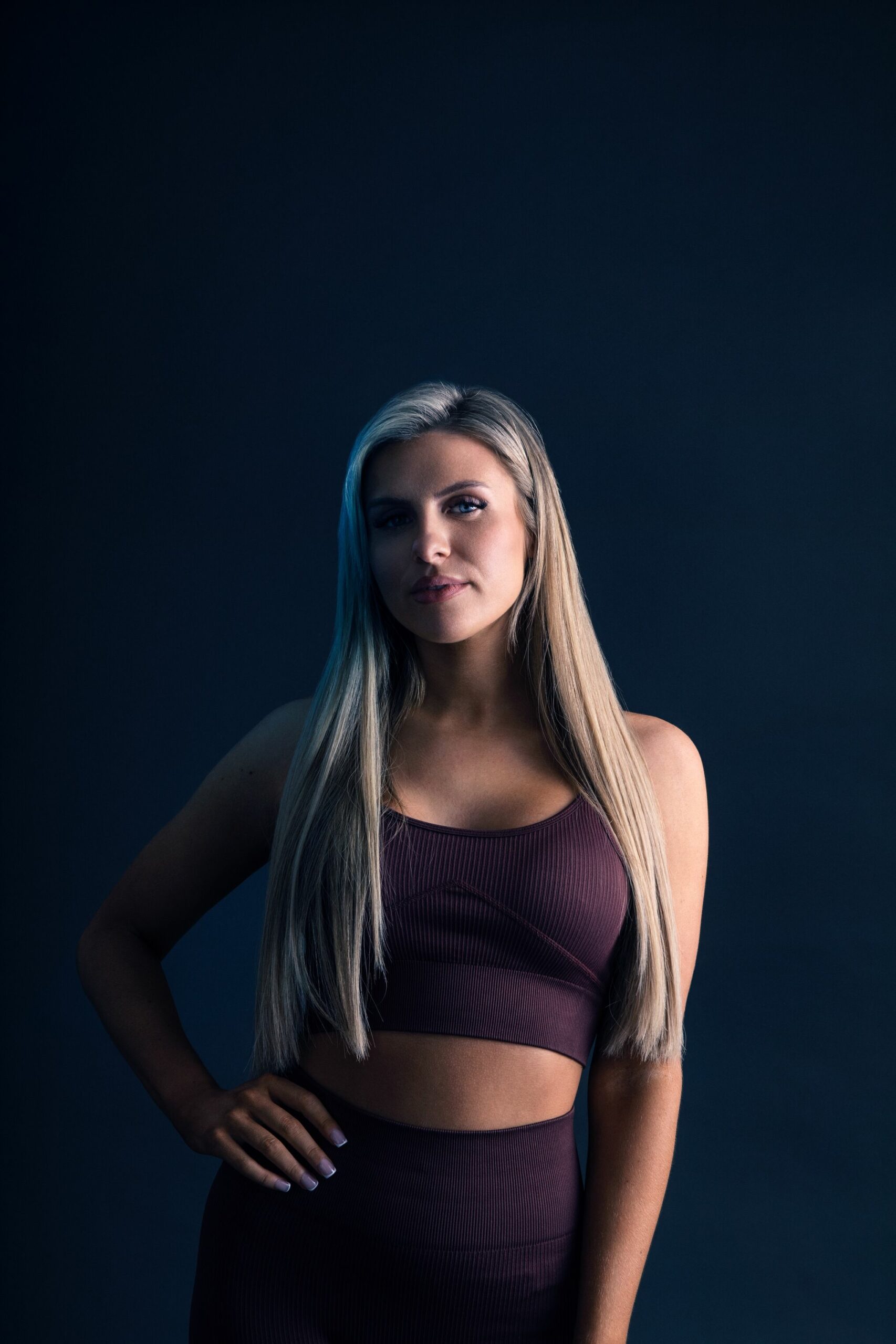 Chloe Burrows takes part on Scared of the Dark on Channel 4