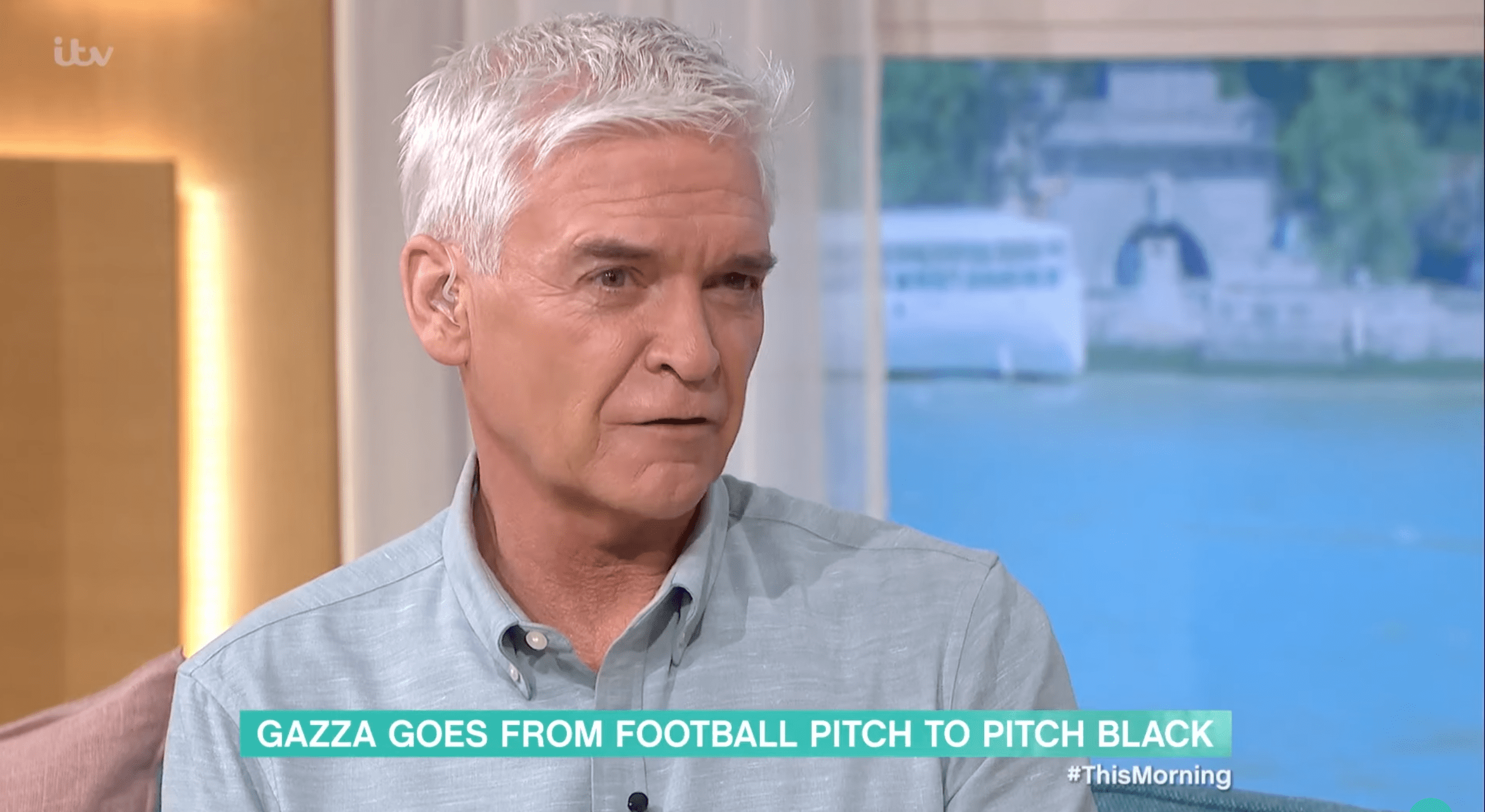 Phillip Schofield presenting This Morning