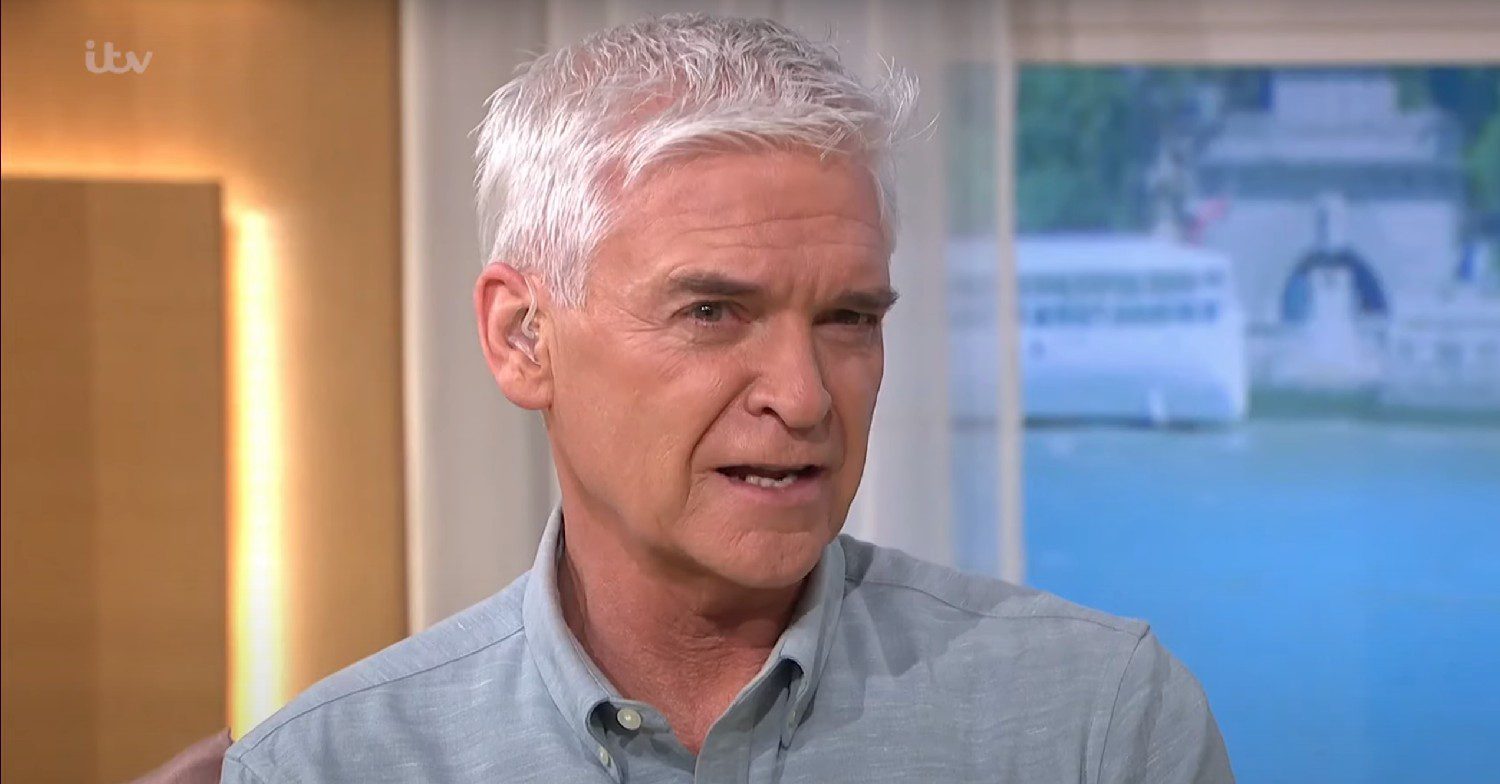 Phillip Schofield on This Morning today