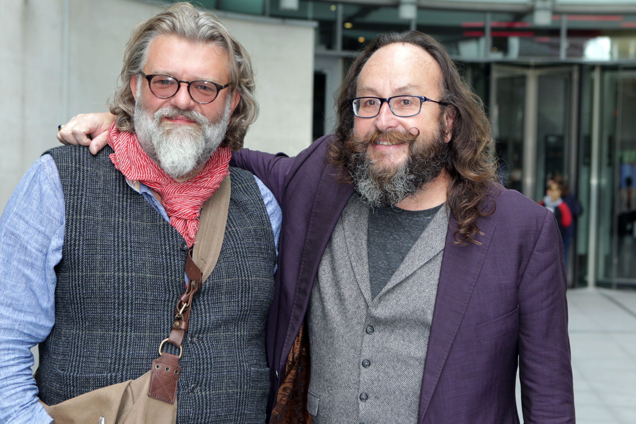 Si King and Dave Myers smiling