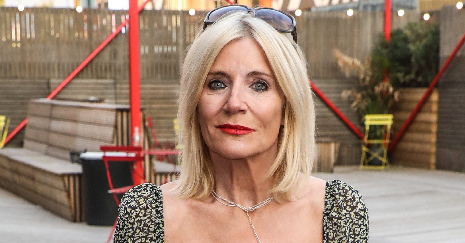 EastEnders star Michelle Collins smiling 