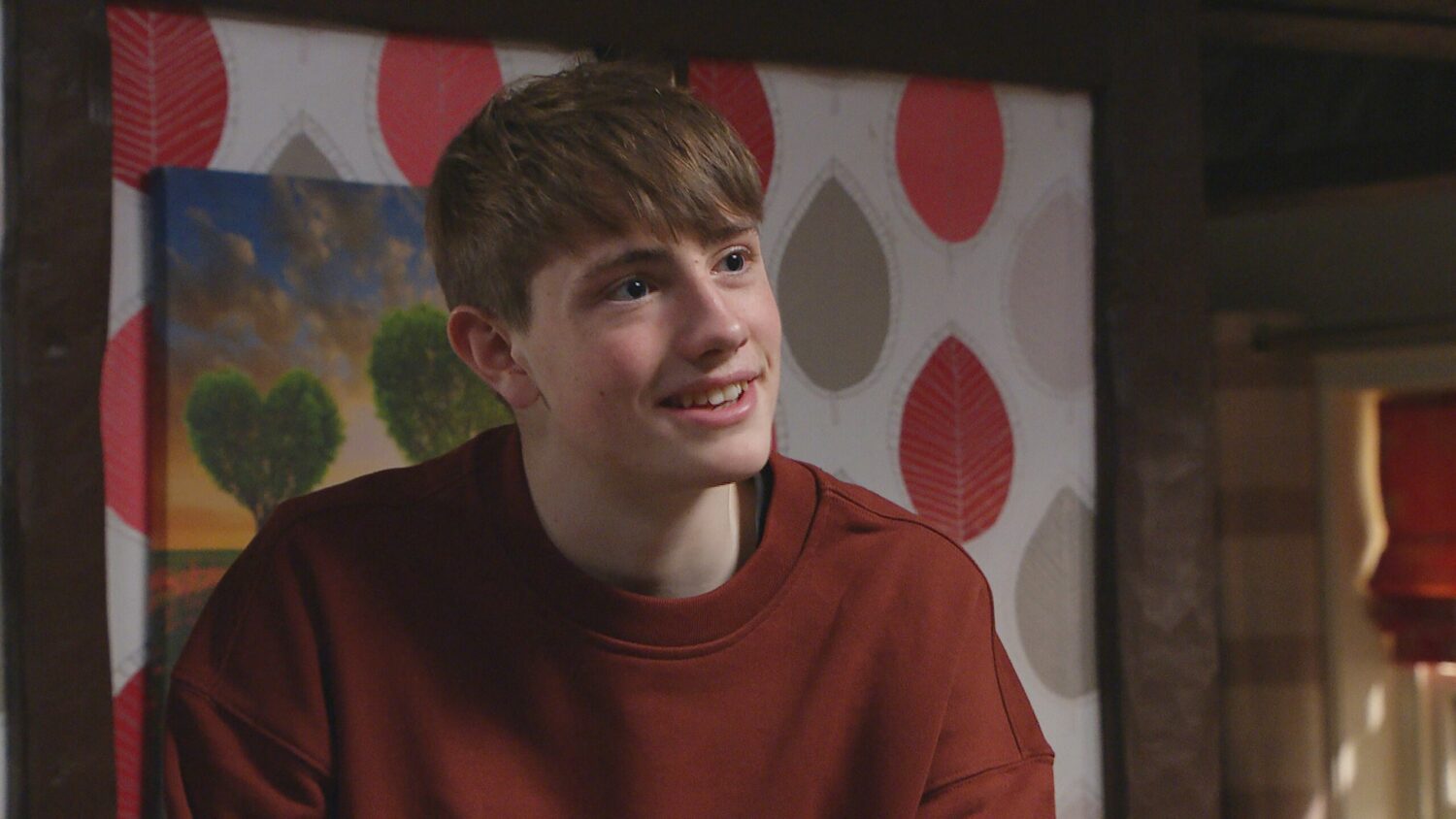 Emmerdale's Marshall is smiling