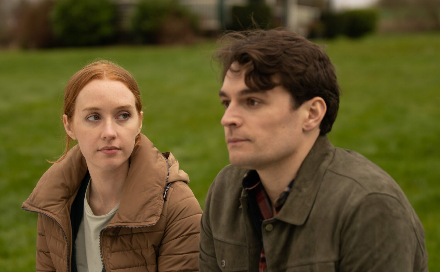 Chloe Harris gazes at stressed Mackenzie Boyd