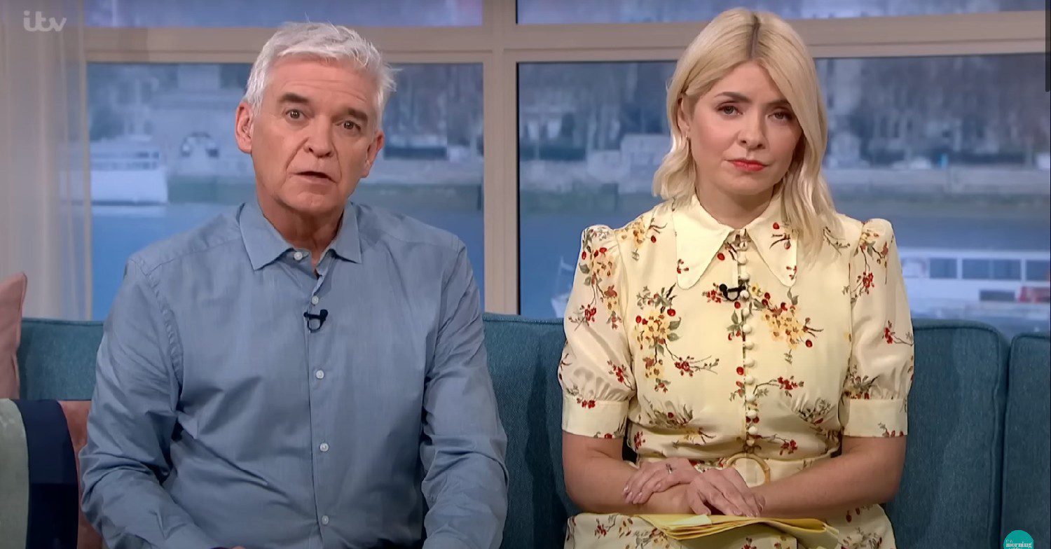 Phillip Schofield and Holly Willoughby on This Morning 