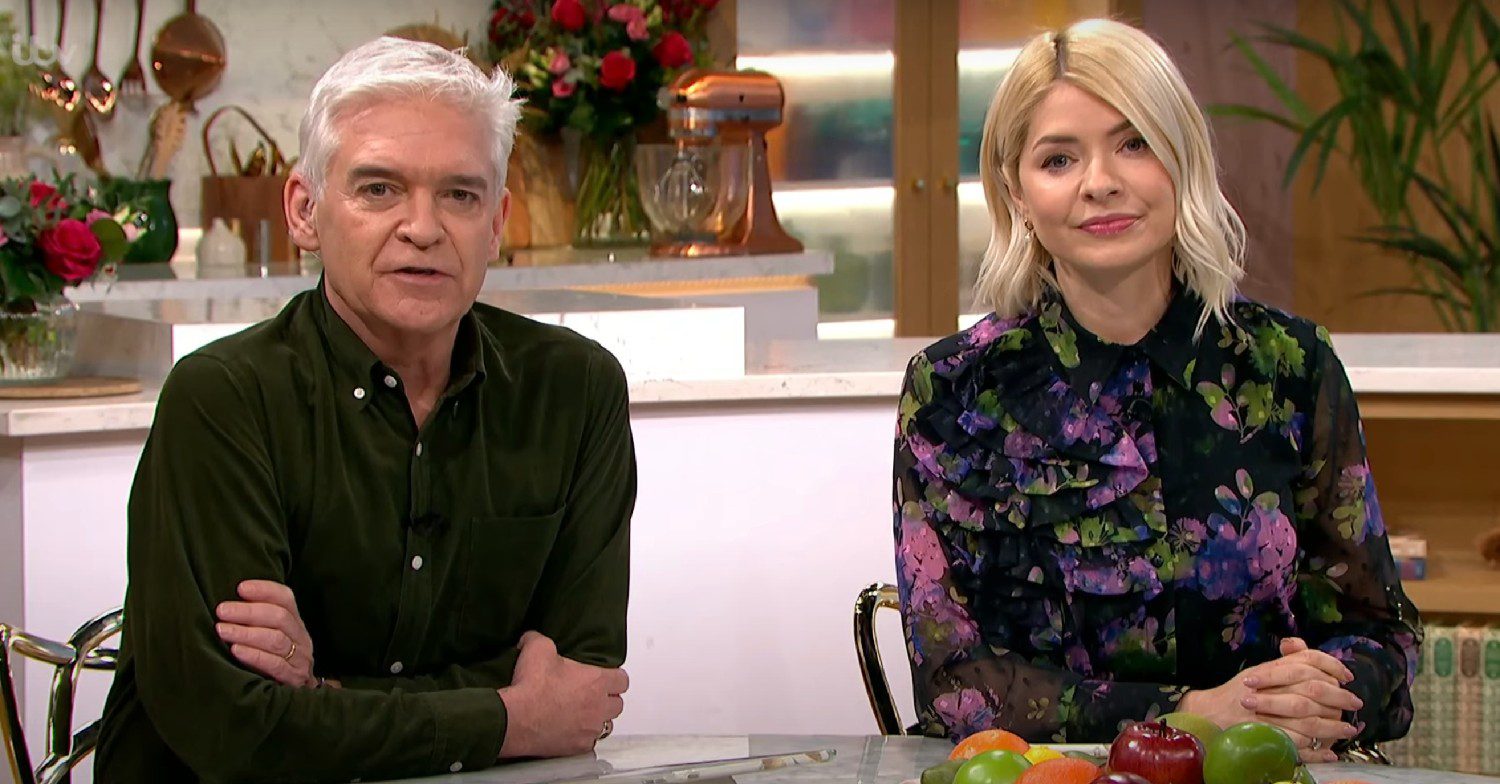 Phillip Schofield and Holly Willoughby on This Morning