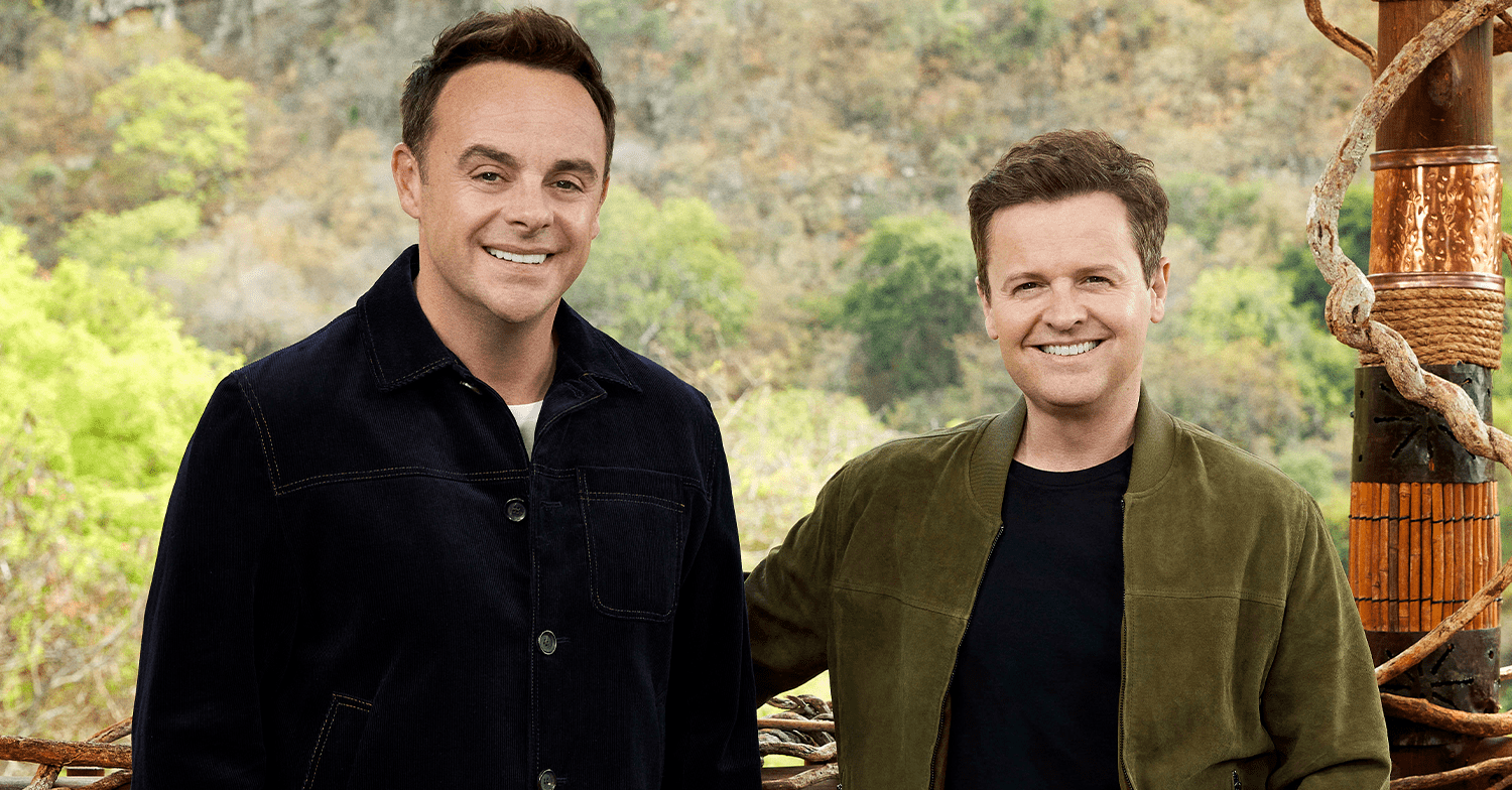 Ant and Dec on the set of I'm A Celeb South Africa