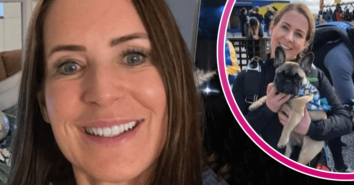 Clair Armstrong smiling in two pictures