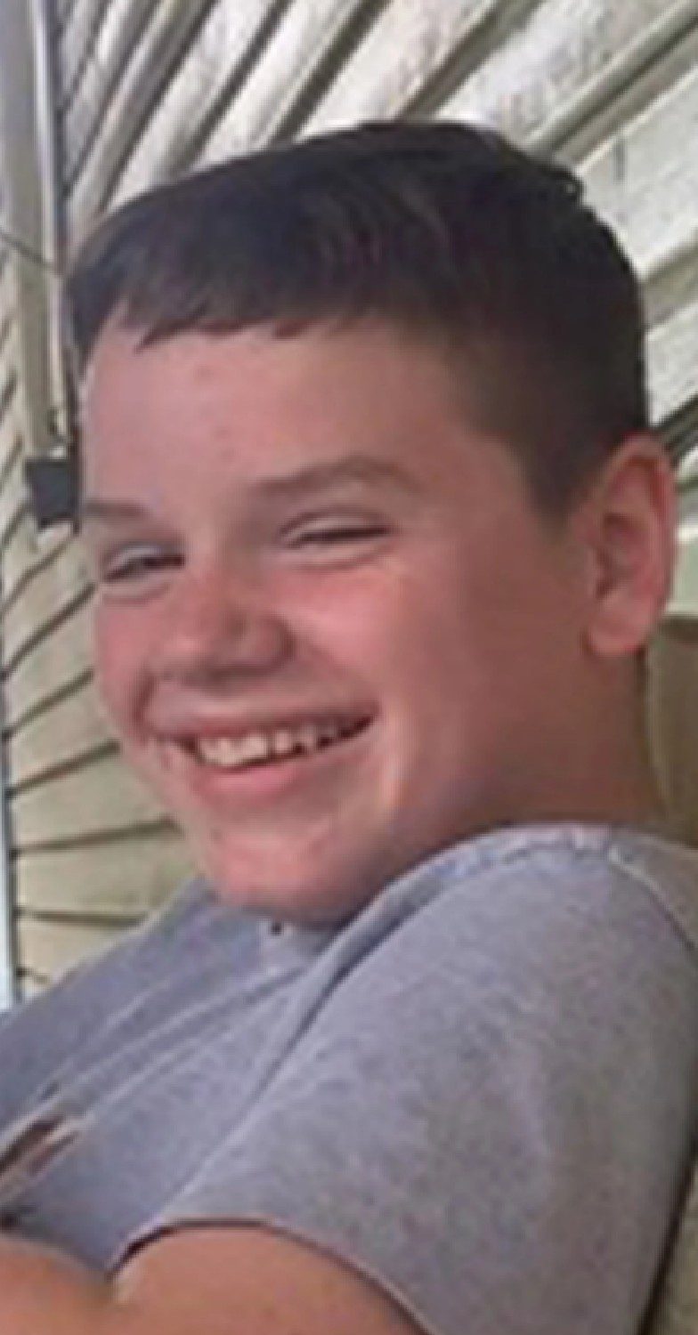 Jacob Stevens, who took on TikTok challenge, smiling