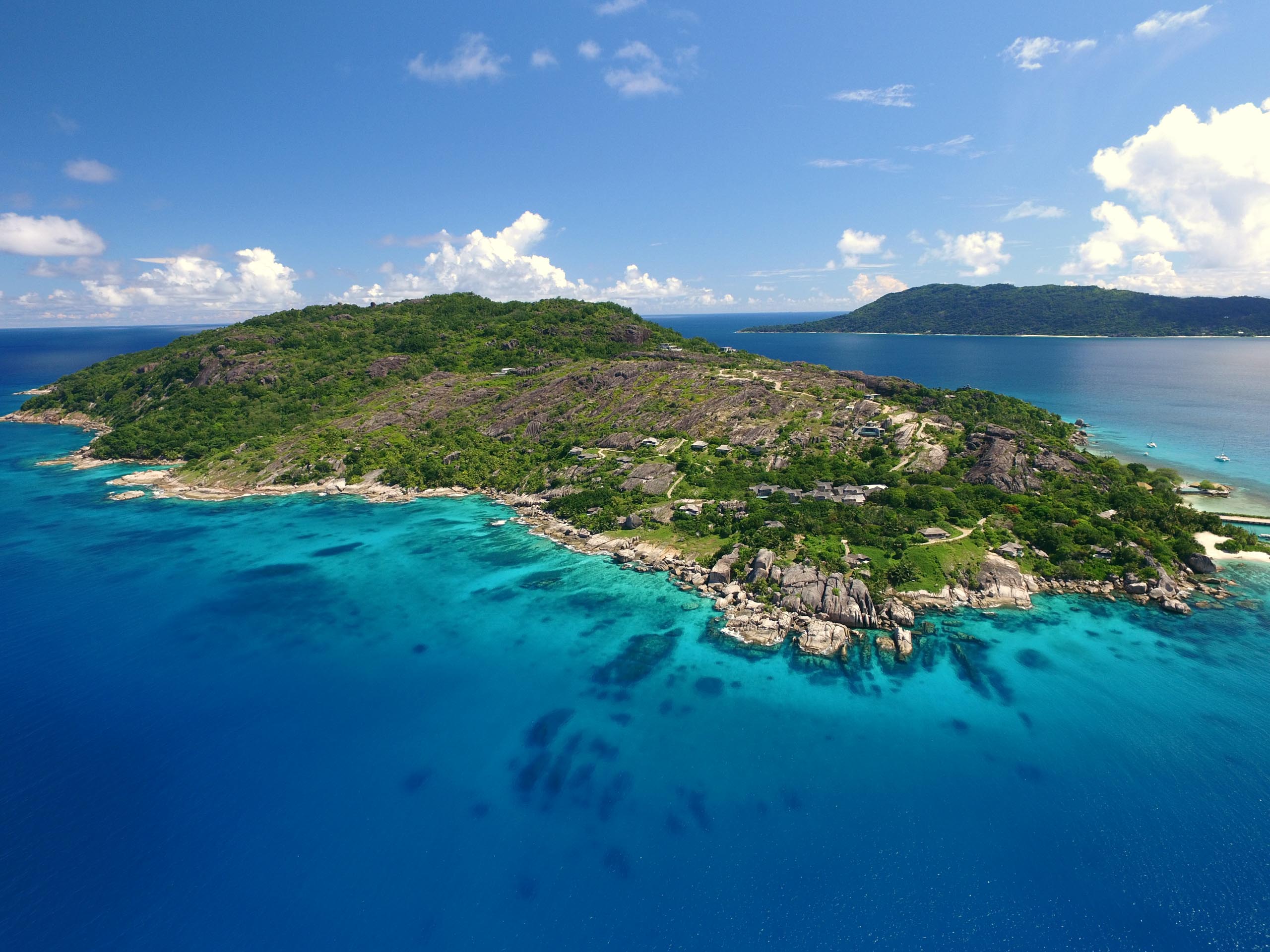 An island in the Seychelles