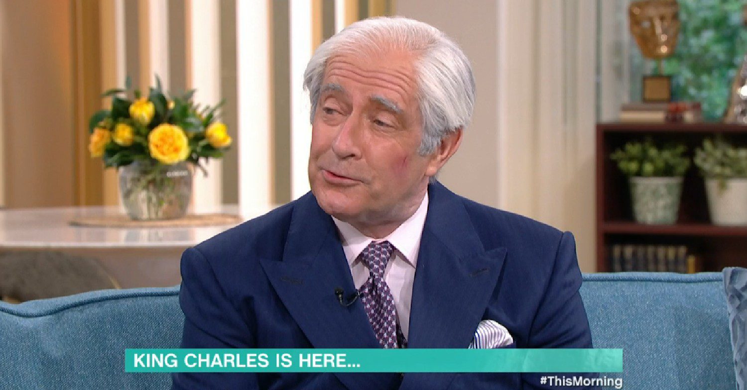 King Charles lookalike on This Morning today