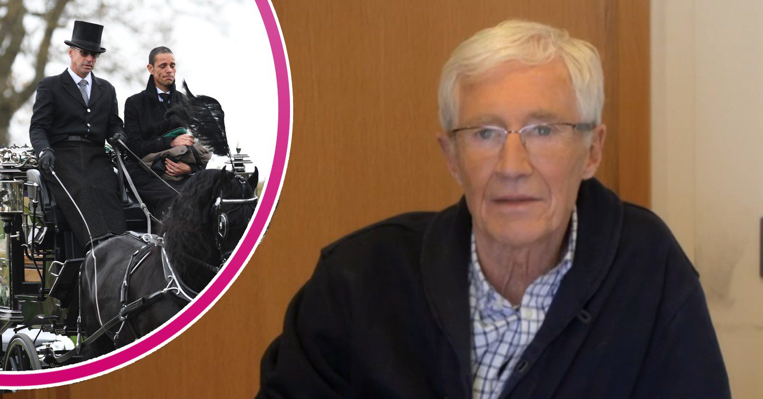 Paul O'Grady coffin in horse-drawn carriage / Paul O'Grady on For the Love of Dogs