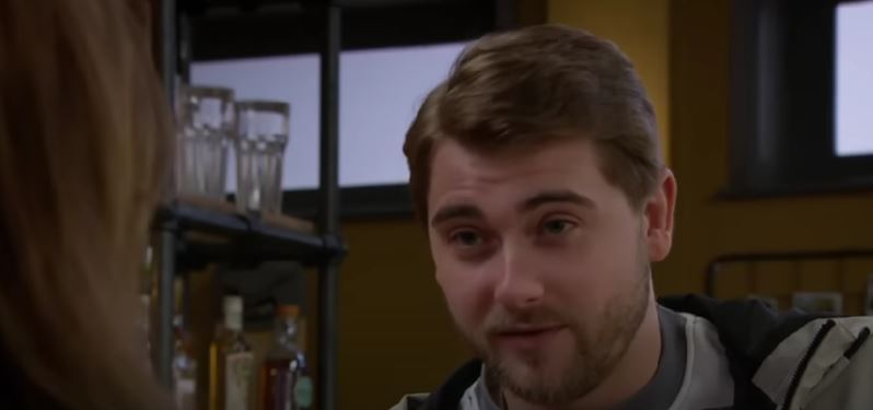 Nicky's mystery visitor smiles on Emmerdale 