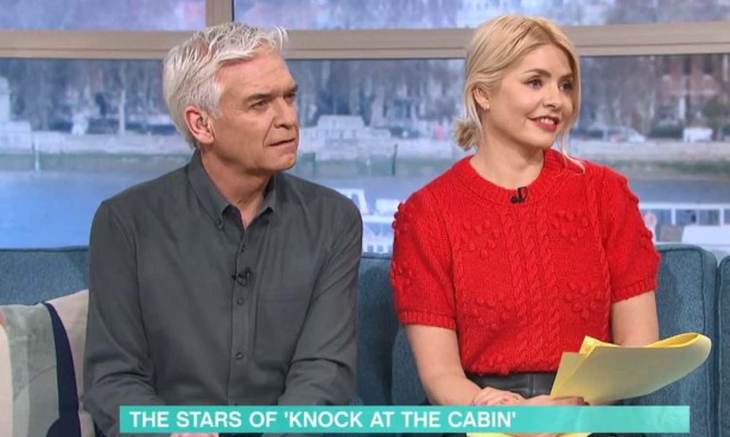 Phillip Schofield and Holly Willoughby on This Morning 